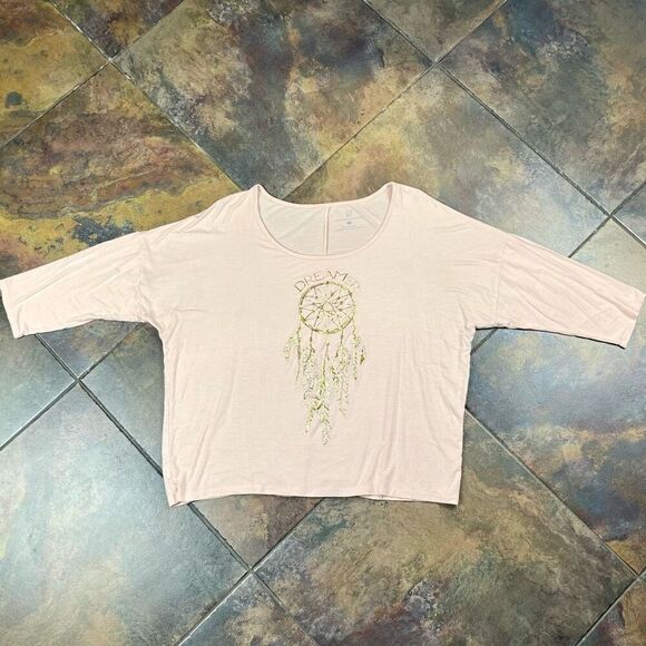 New York & Company Dream Catcher Dreamer Shirt 3/4 Sleeve XL - Picture 4 of 11